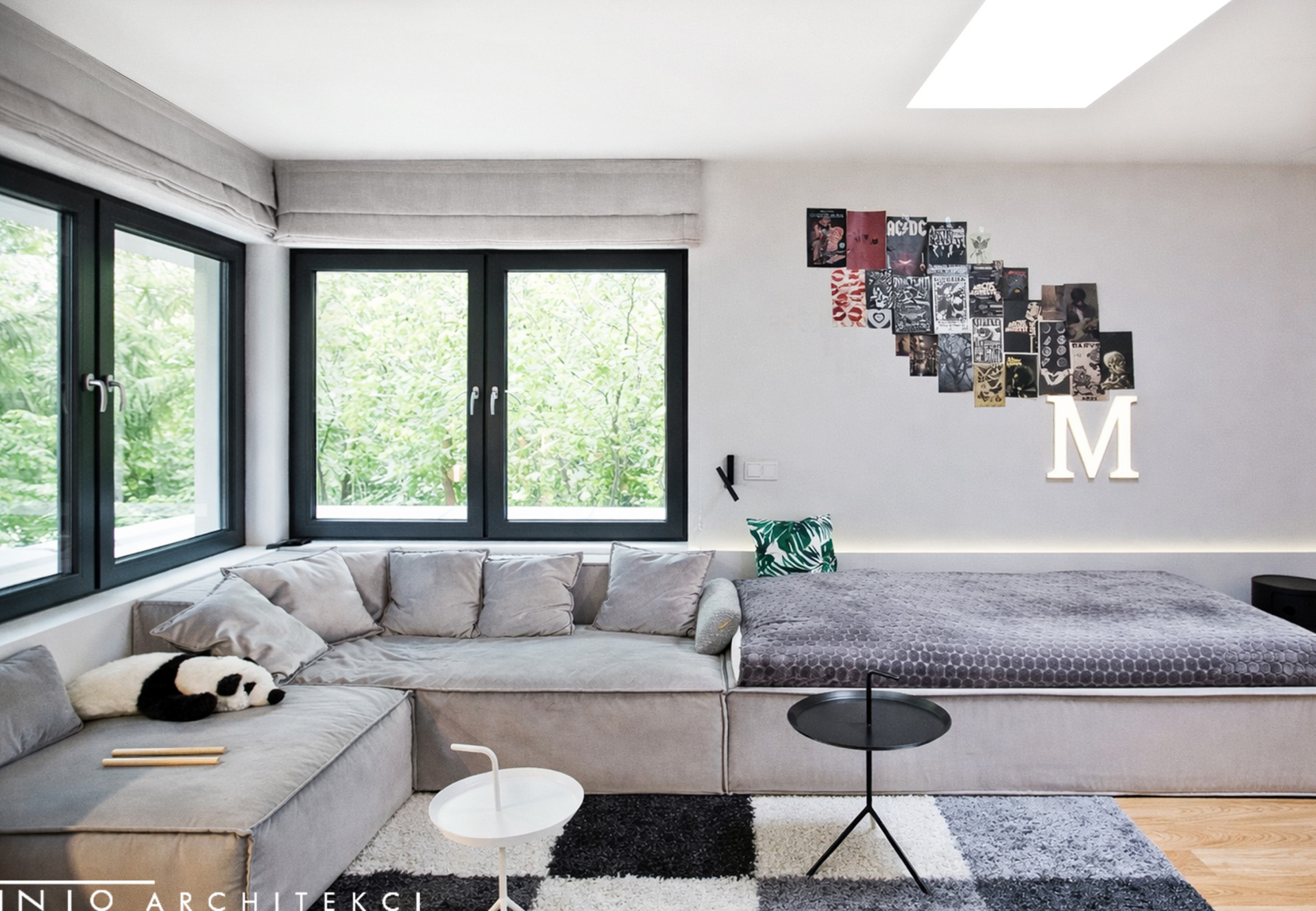 Projekt wnętrz domu w Poznaniu – nowoczesne wnętrze 250 m²