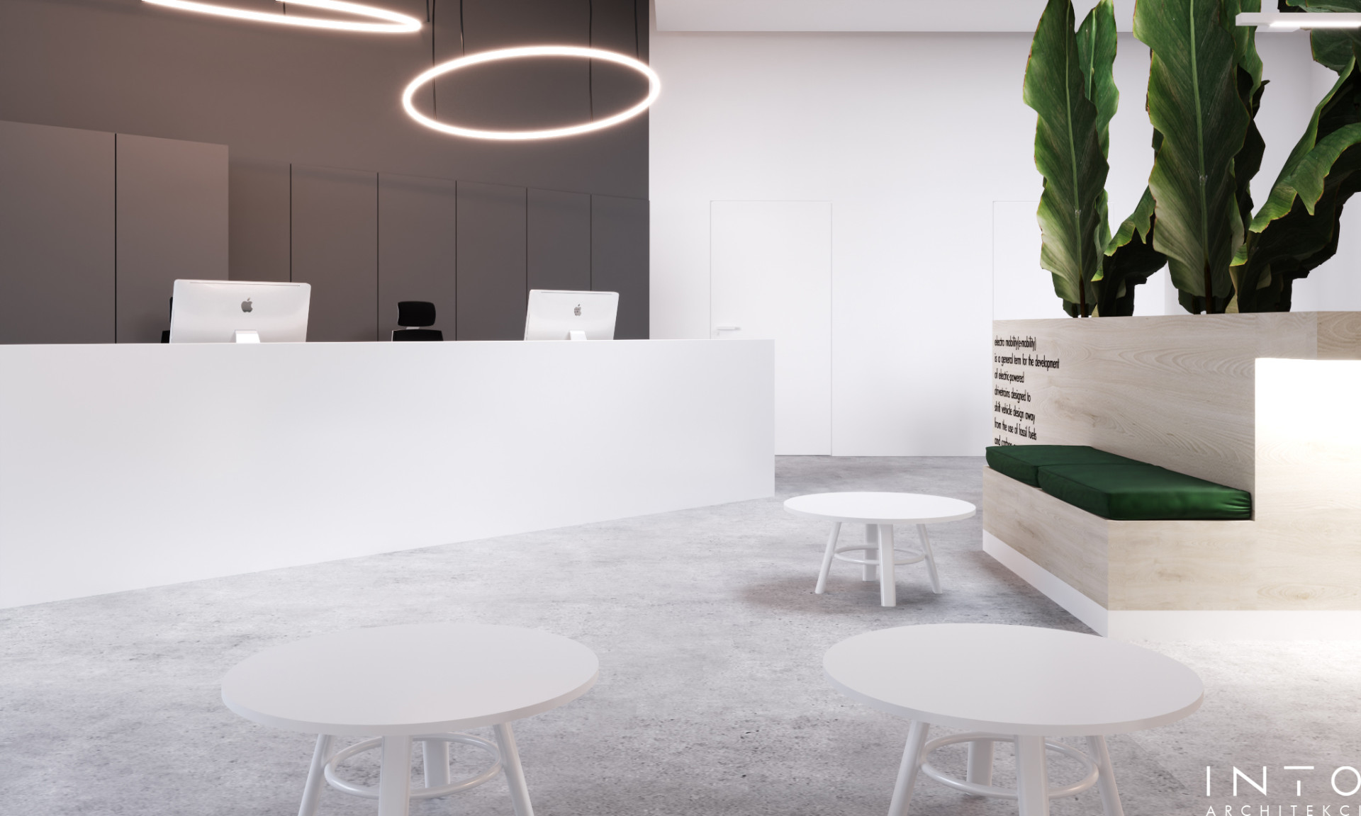 Nowoczesna przestrzeń biurowa – projekt wnętrz w stylu eco