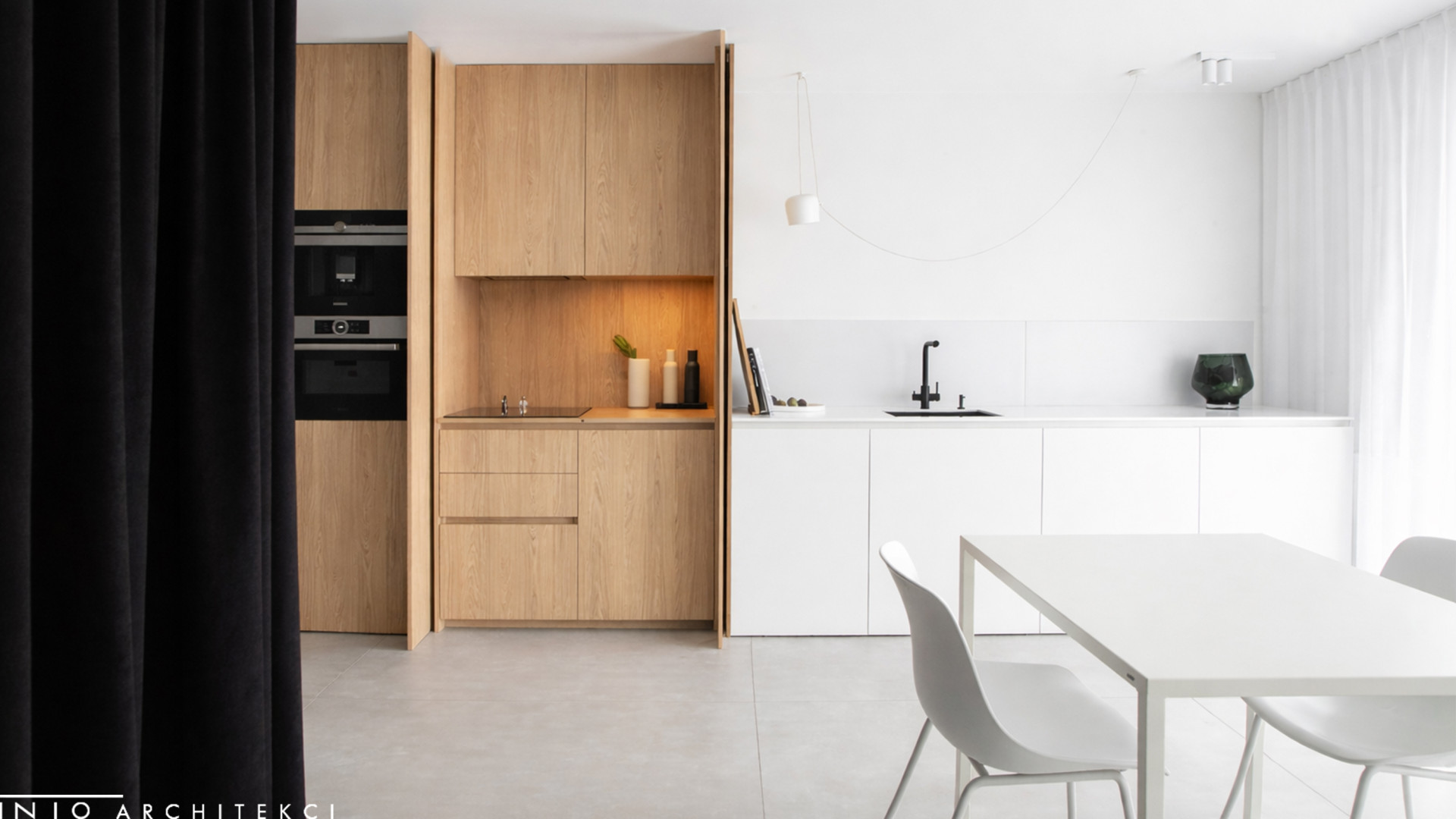 Studio w Gdańsku Letnica – projekt minimalistycznego mieszkania 47 m²